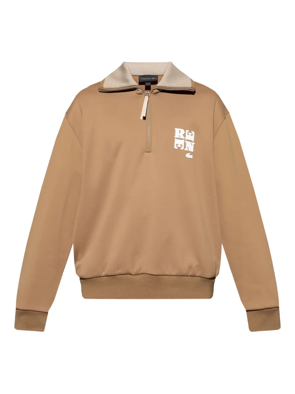 Lacoste zip-up sweatshirt | Brown | Image 1