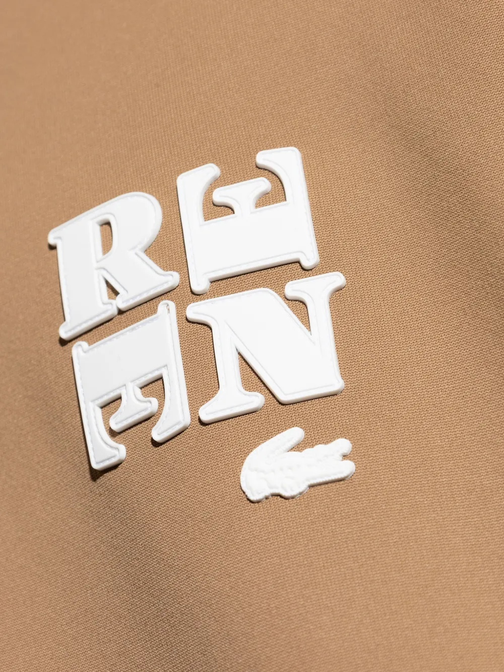 Lacoste Sweater met rits Bruin