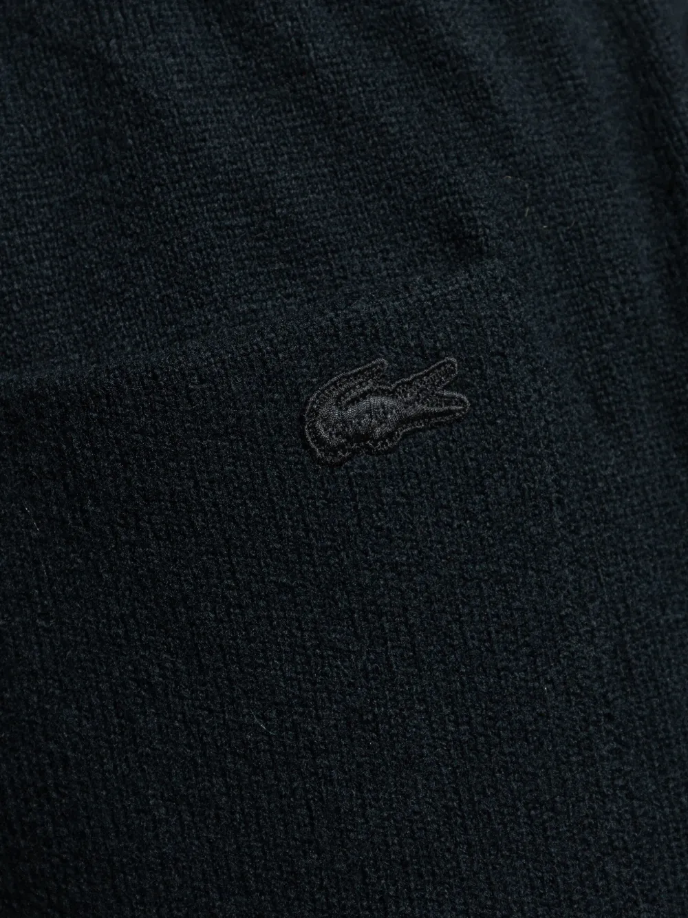 Lacoste Geribbelde broek Blauw