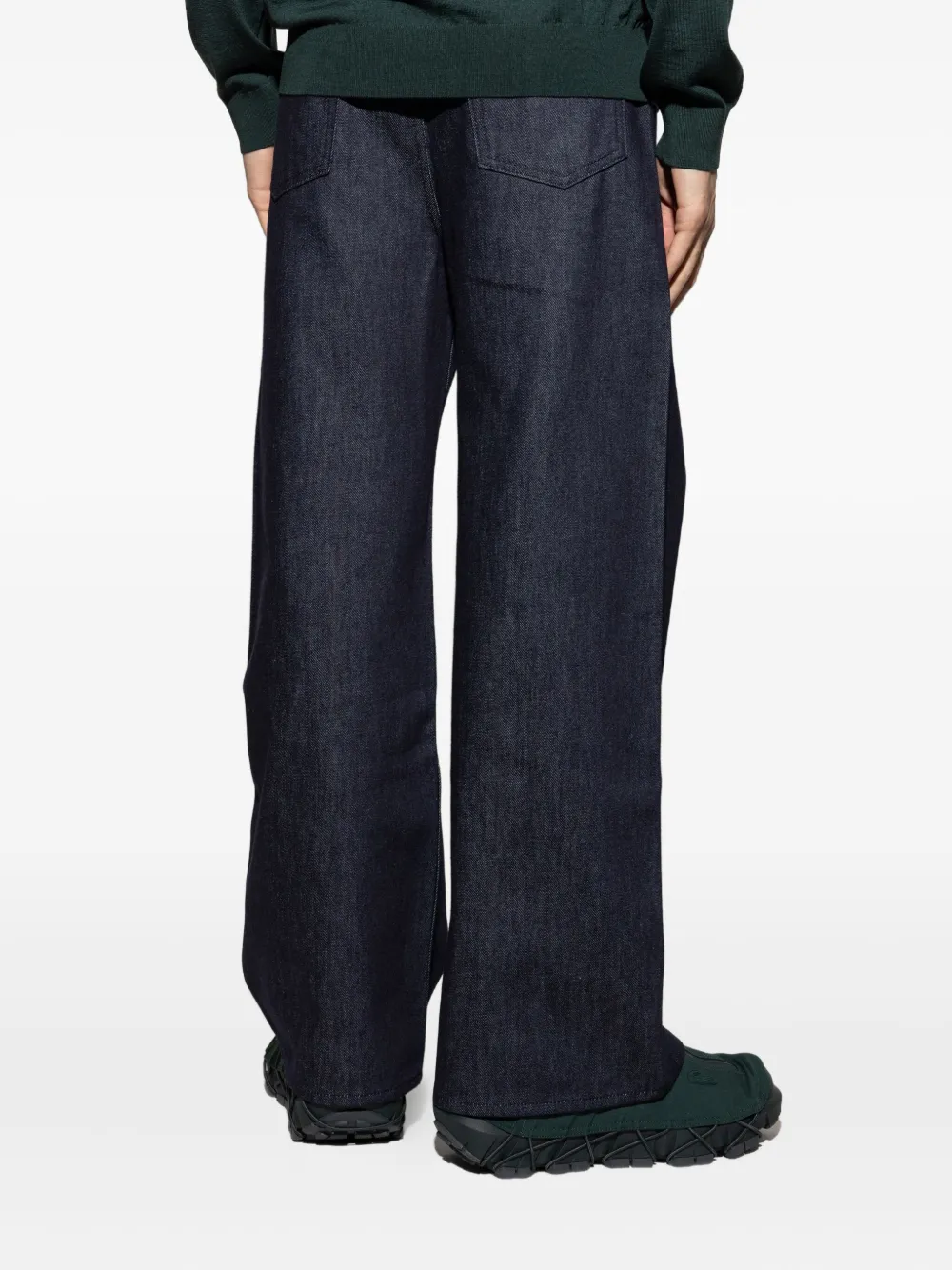 Lacoste Jeans met vijf zakken Blauw