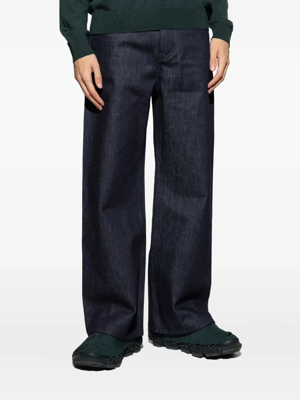 Lacoste Jeans met vijf zakken Blauw