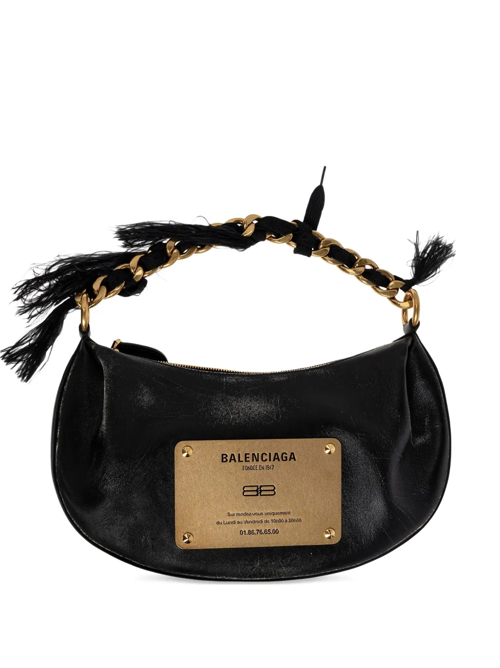 Balenciaga Borsa tote con nappa - Nero