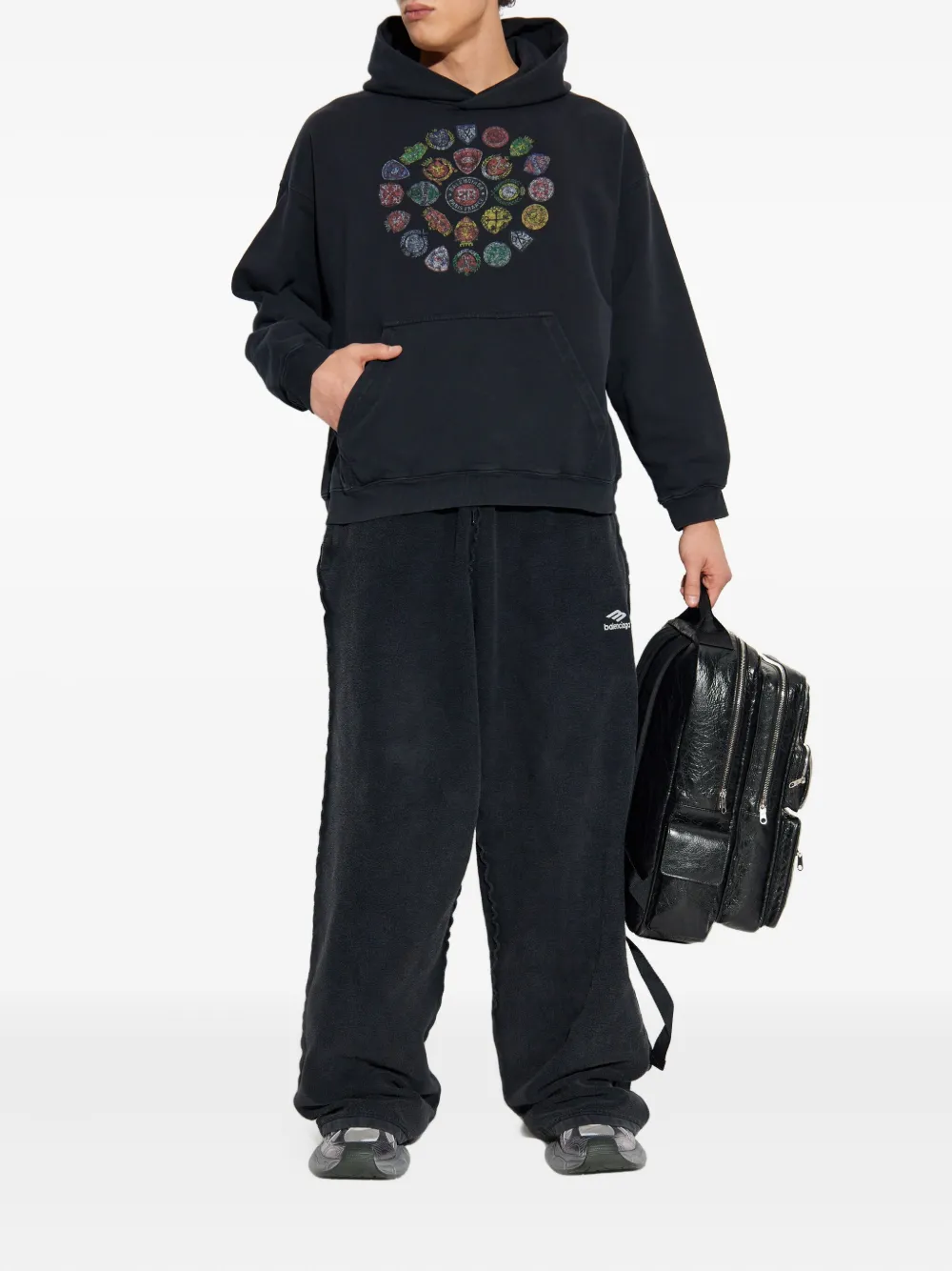 Balenciaga hoodie con estampado gráfico | Hoodies | Image 2