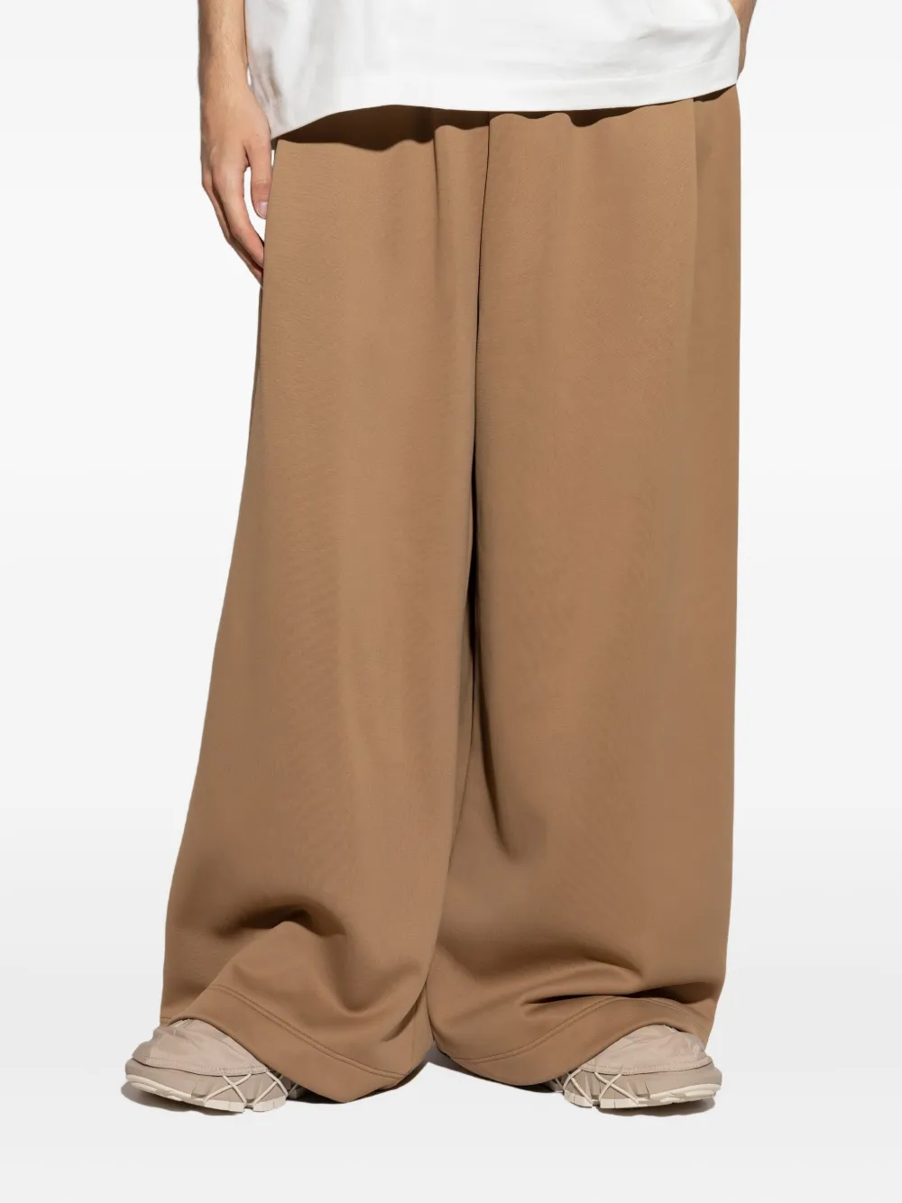 Lacoste Trainingsbroek met elastische tailleband Bruin