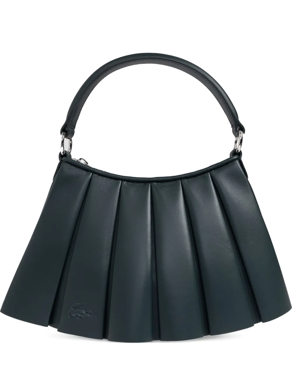 Lacoste small Runway Lenglen tote bag | Green | Image 1
