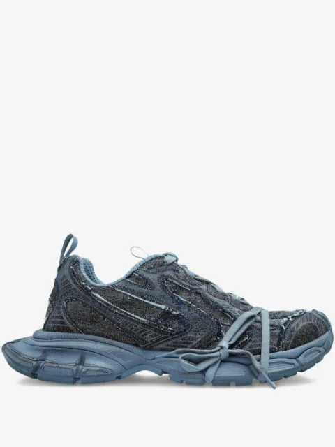 Balenciaga 3XL distressed-denim sneakers