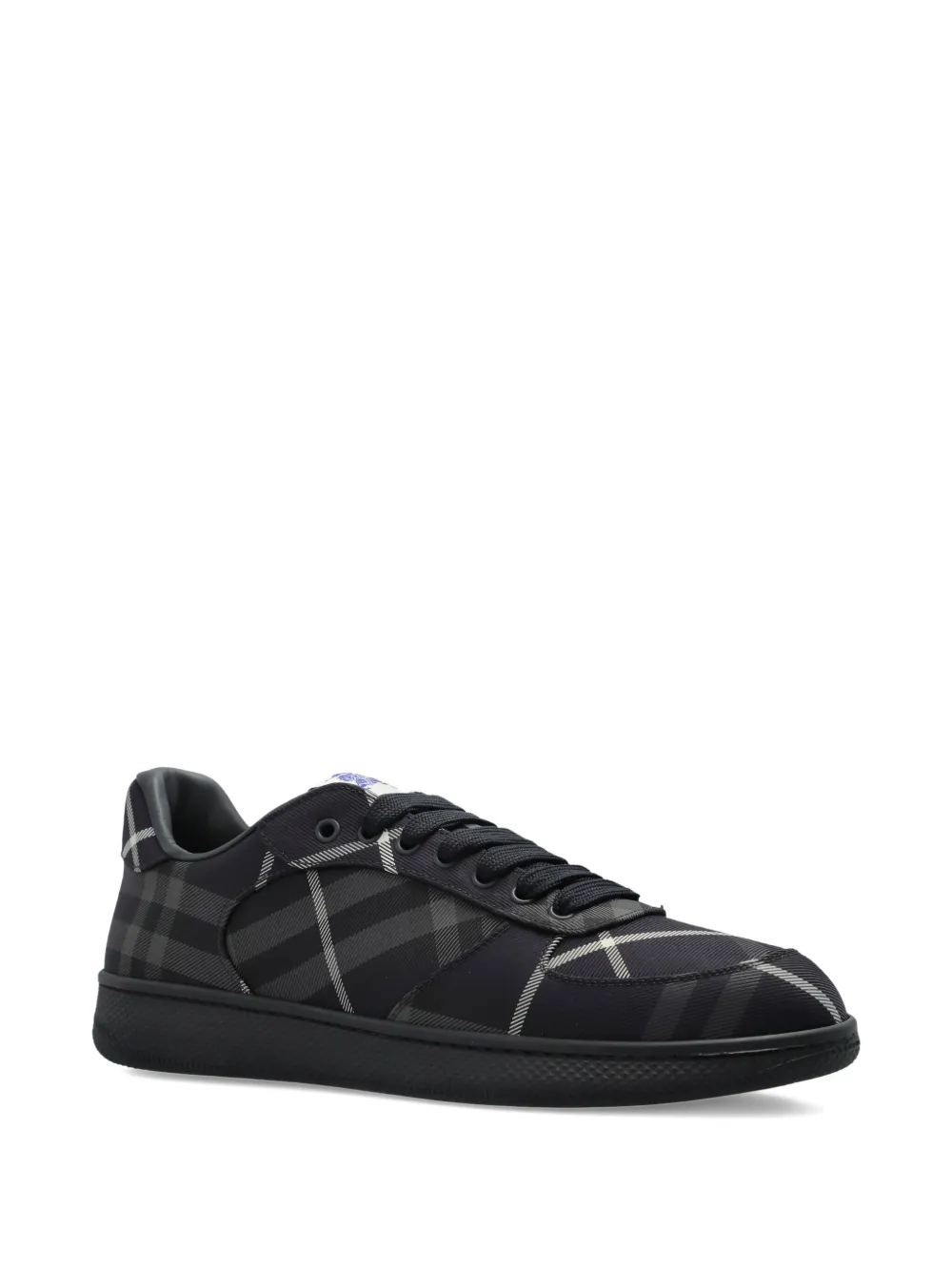 Burberry Terrace geruite sneakers Zwart