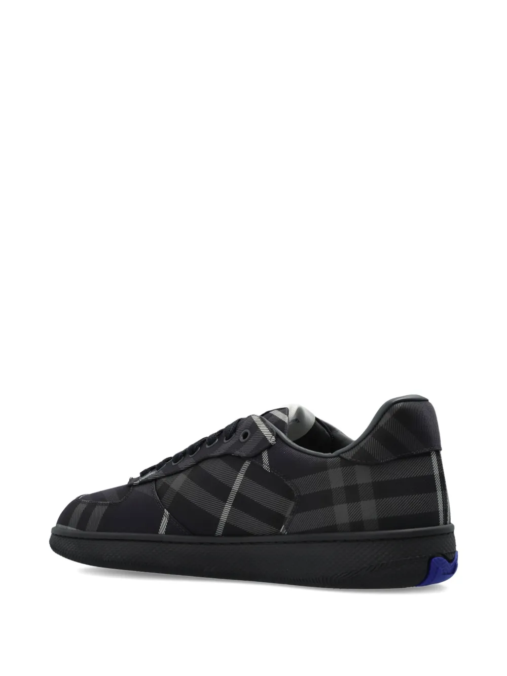 Burberry Terrace geruite sneakers Zwart