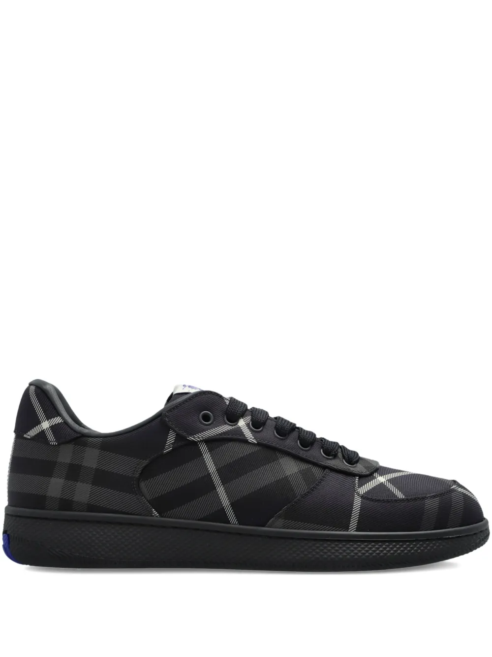 Burberry Terrace geruite sneakers Zwart
