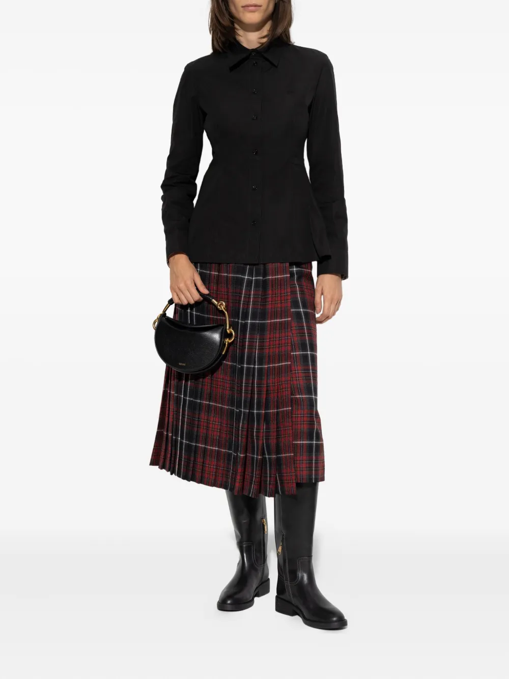 Burberry buttoned shirt - Zwart