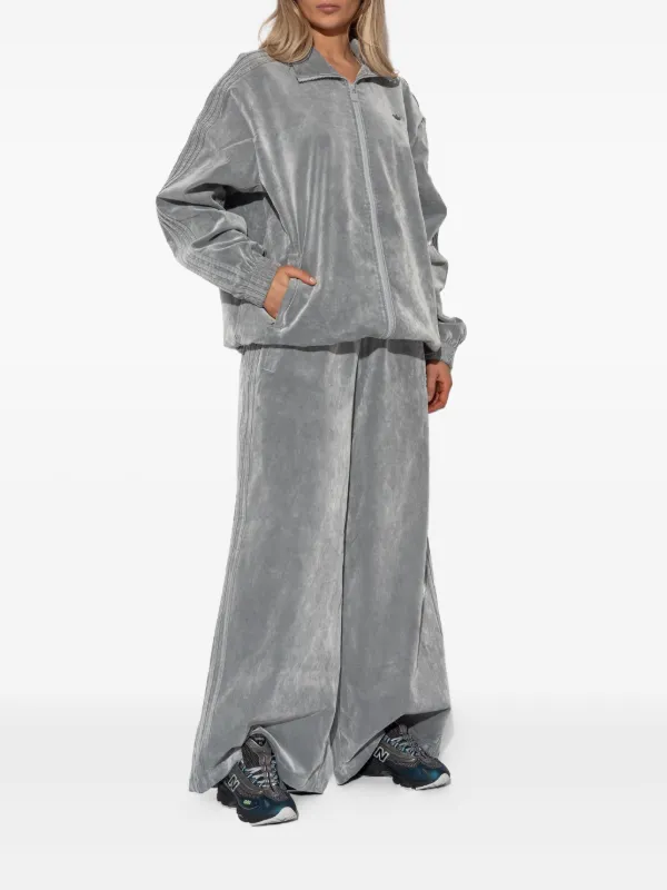 Y's ワイズ STRIPE JACQUARD HIGH NECK T グレー2 Adidas three-stripe JW7331 Track Pants | Grey | FARFETCH