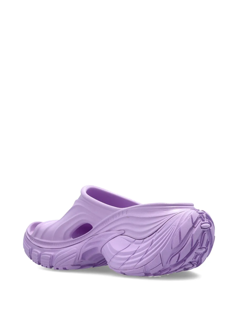 Balenciaga 6XL slippers met plateauzool Paars