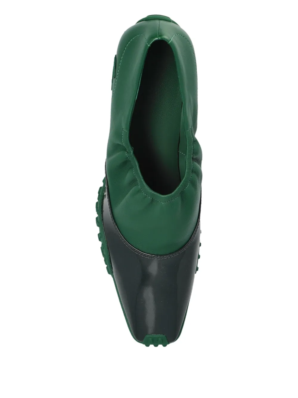 Lacoste 80 mm pumps met logodetail Groen