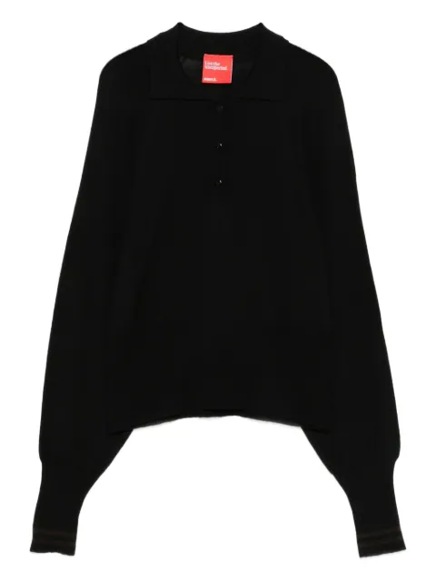 Merci buttoned polo top