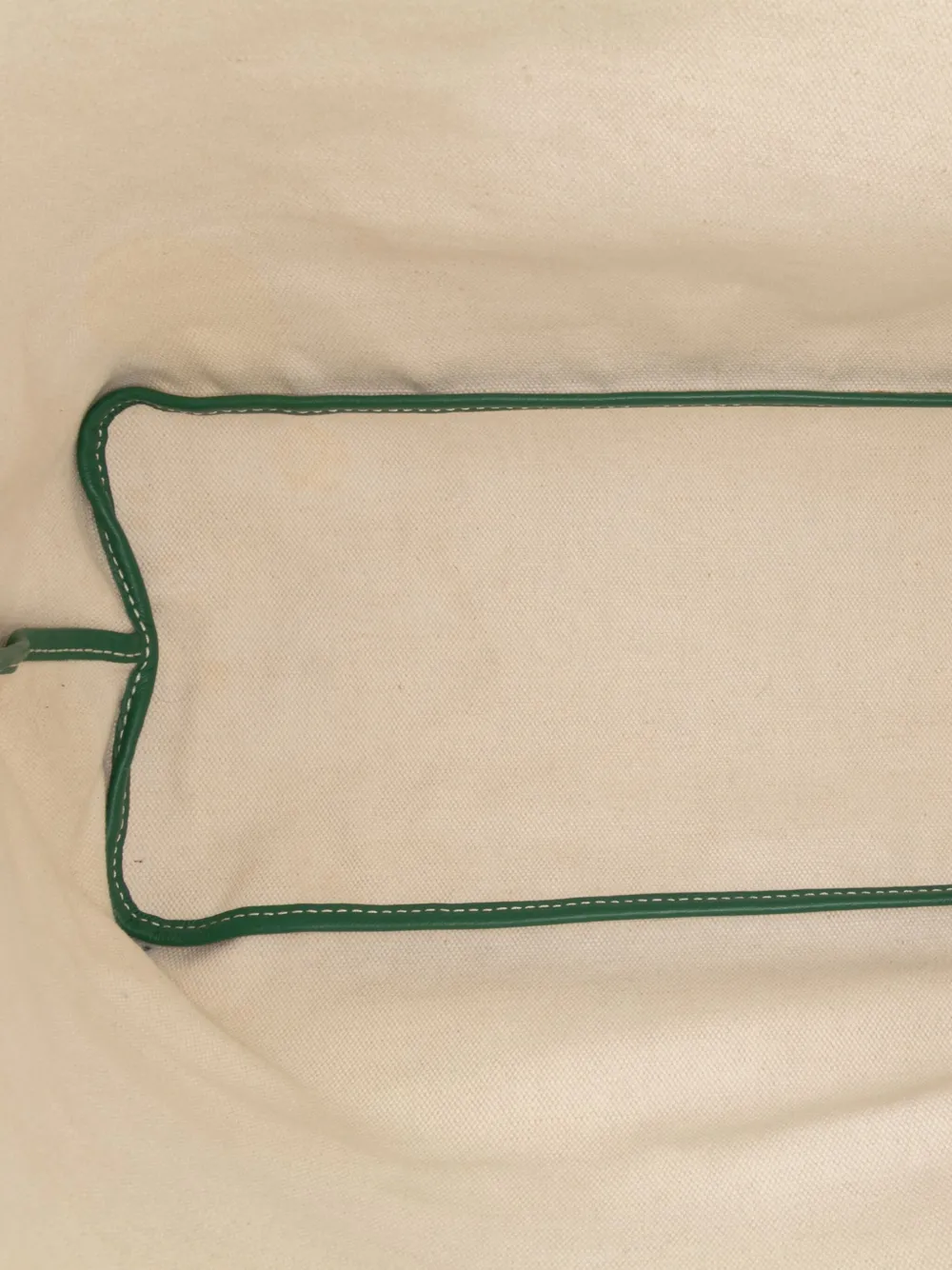 Pre-owned Goyard 2018 Ine Saint Louis Pm Tote Bag In Green