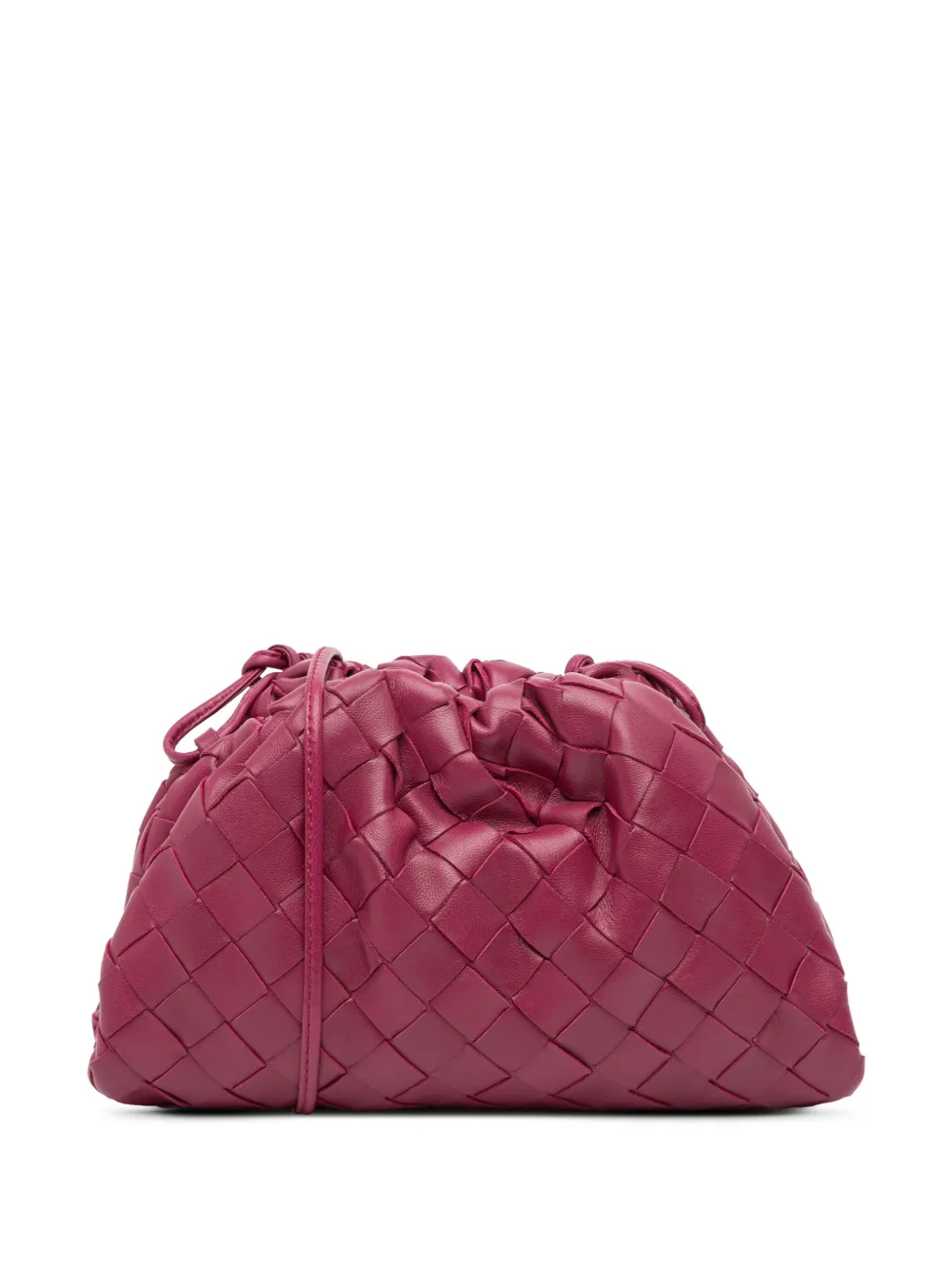 Bottega Veneta Pre-Owned 2012-2025 Nappa Intrecciato The Mini Pouch Bottega Veneta Pre-Owned 2012-2025 Nappa Intrecciato The Mini Pouch