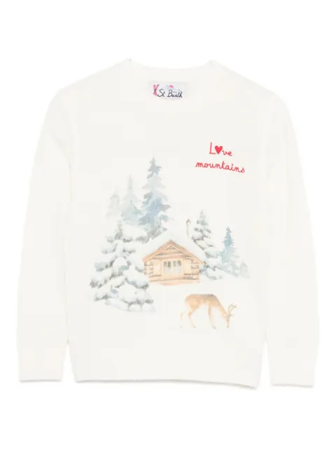 MC2 Saint Barth Kids graphic-print sweater