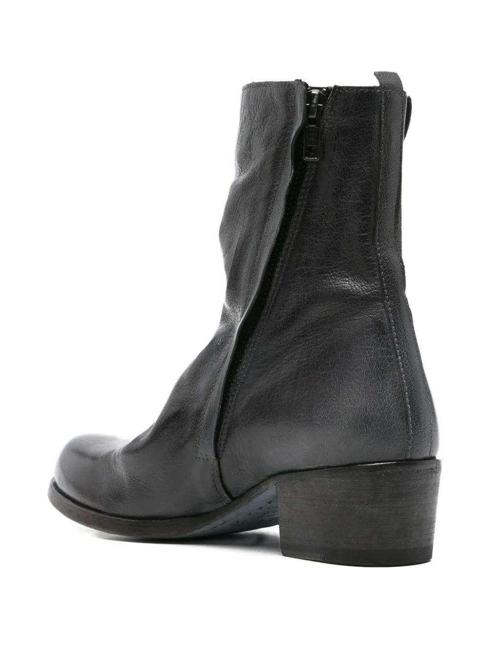  Shoto 45mm Zip-fastening Boots - Blue 