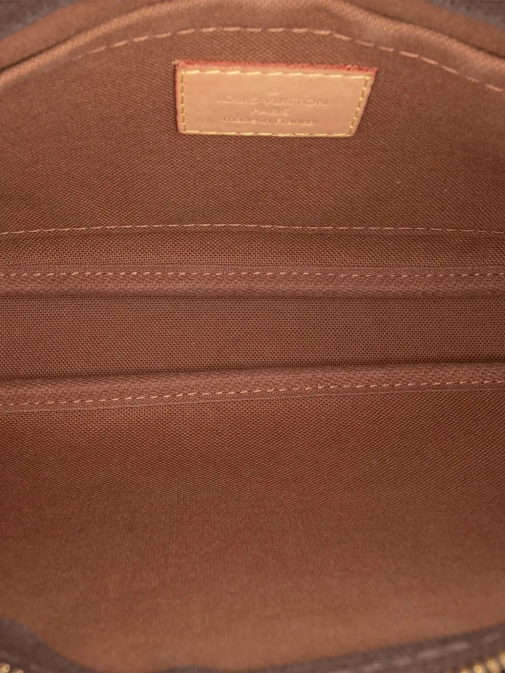 Pre-owned Louis Vuitton 2020 Monogram Multi Pochette Accessoires Satchel In Brown