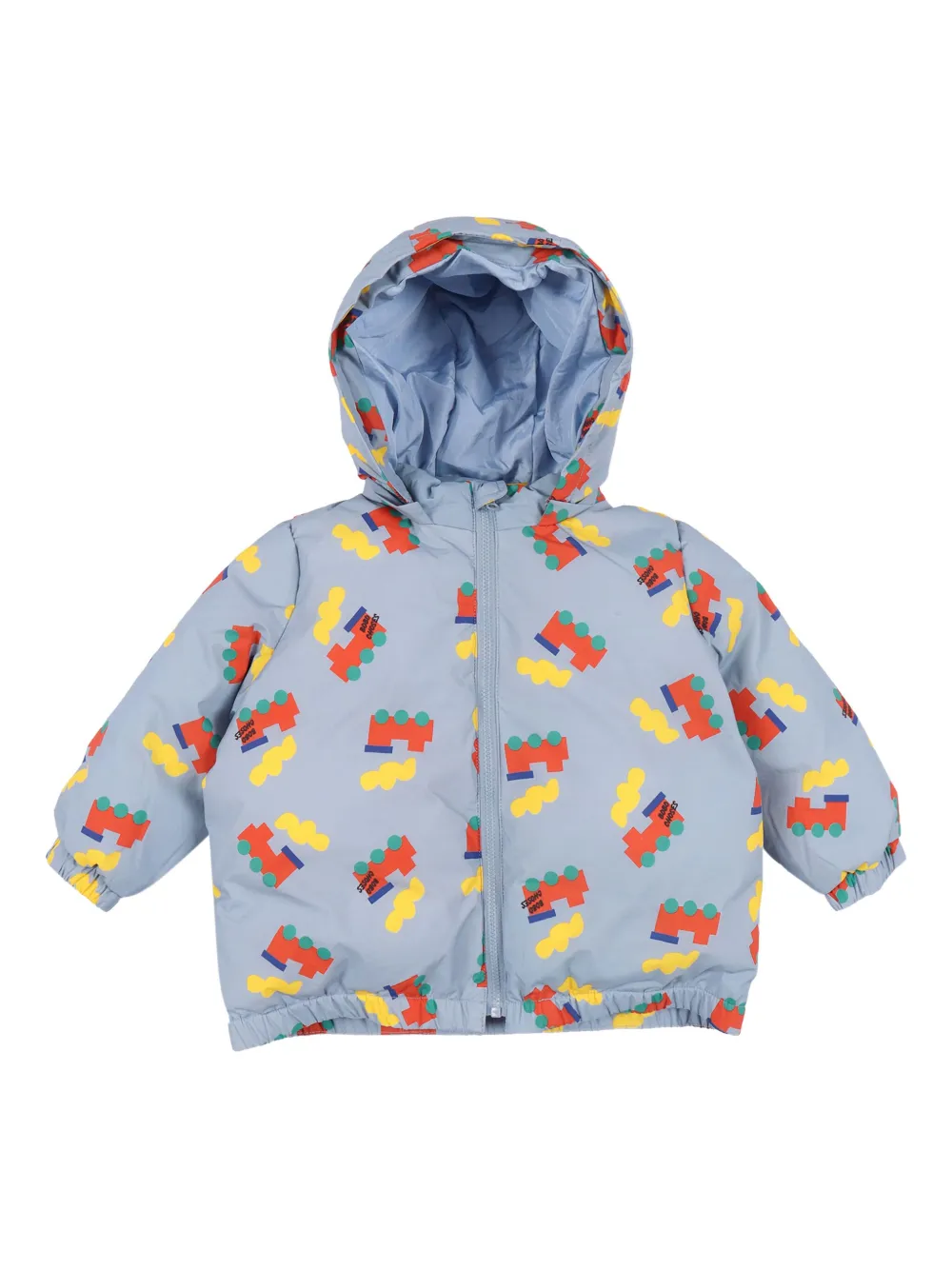 Bobo Choses all-over pattern jacket | Blue | Image 1
