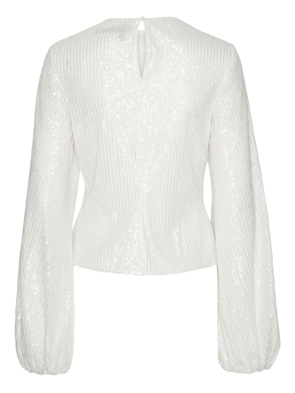 ROTATE BIRGER CHRISTENSEN Top met pailletten Wit