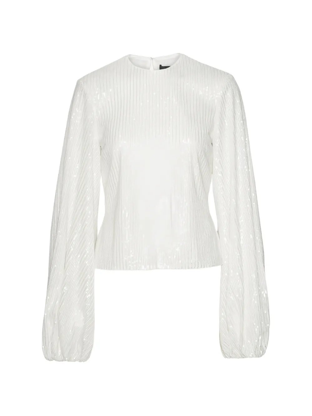 ROTATE BIRGER CHRISTENSEN Top met pailletten Wit