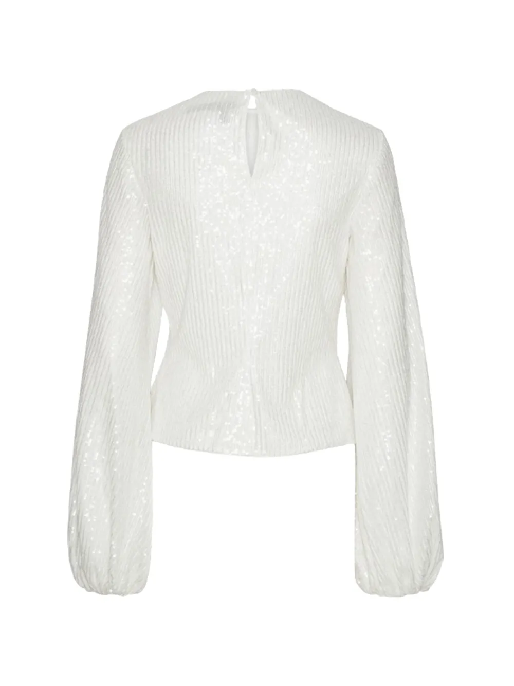 ROTATE BIRGER CHRISTENSEN Top met pailletten Wit