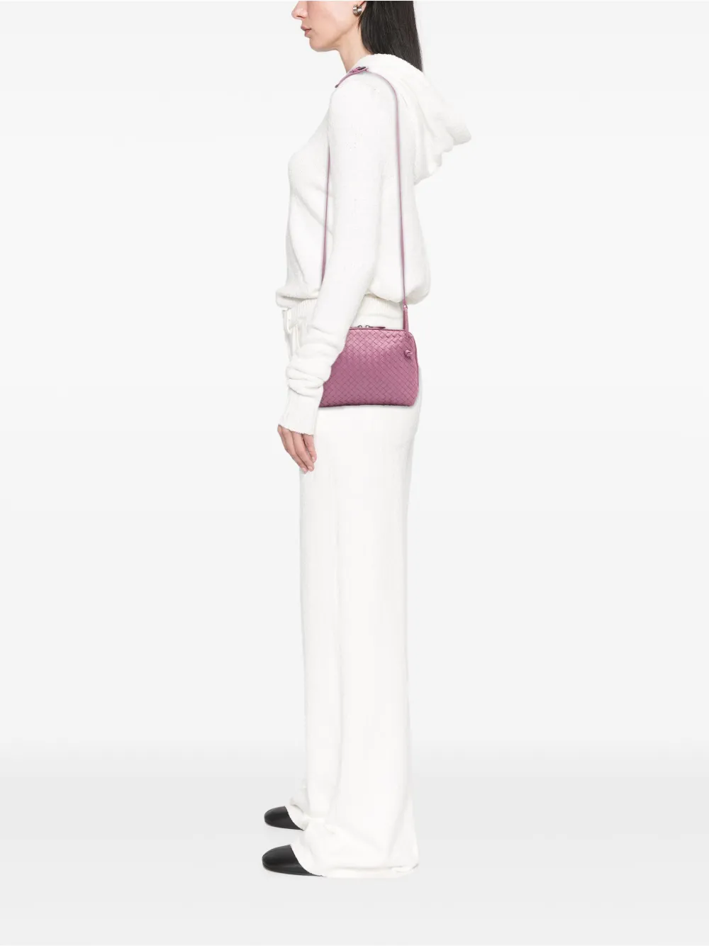 Bottega Veneta Pre-Owned 2012-2025 Nappa Intrecciato Nodini crossbody bag | Pre-Owned | Image 2