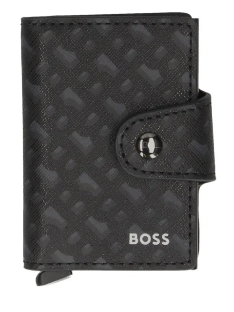BOSS tarjetero con monograma
