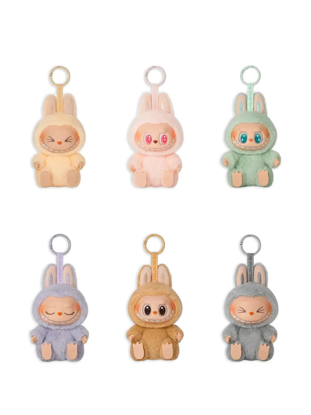 Pop Mart Labubu THE MONSTERS Have a Seat Series - Vinyl plush pendant blind box | Neutrals