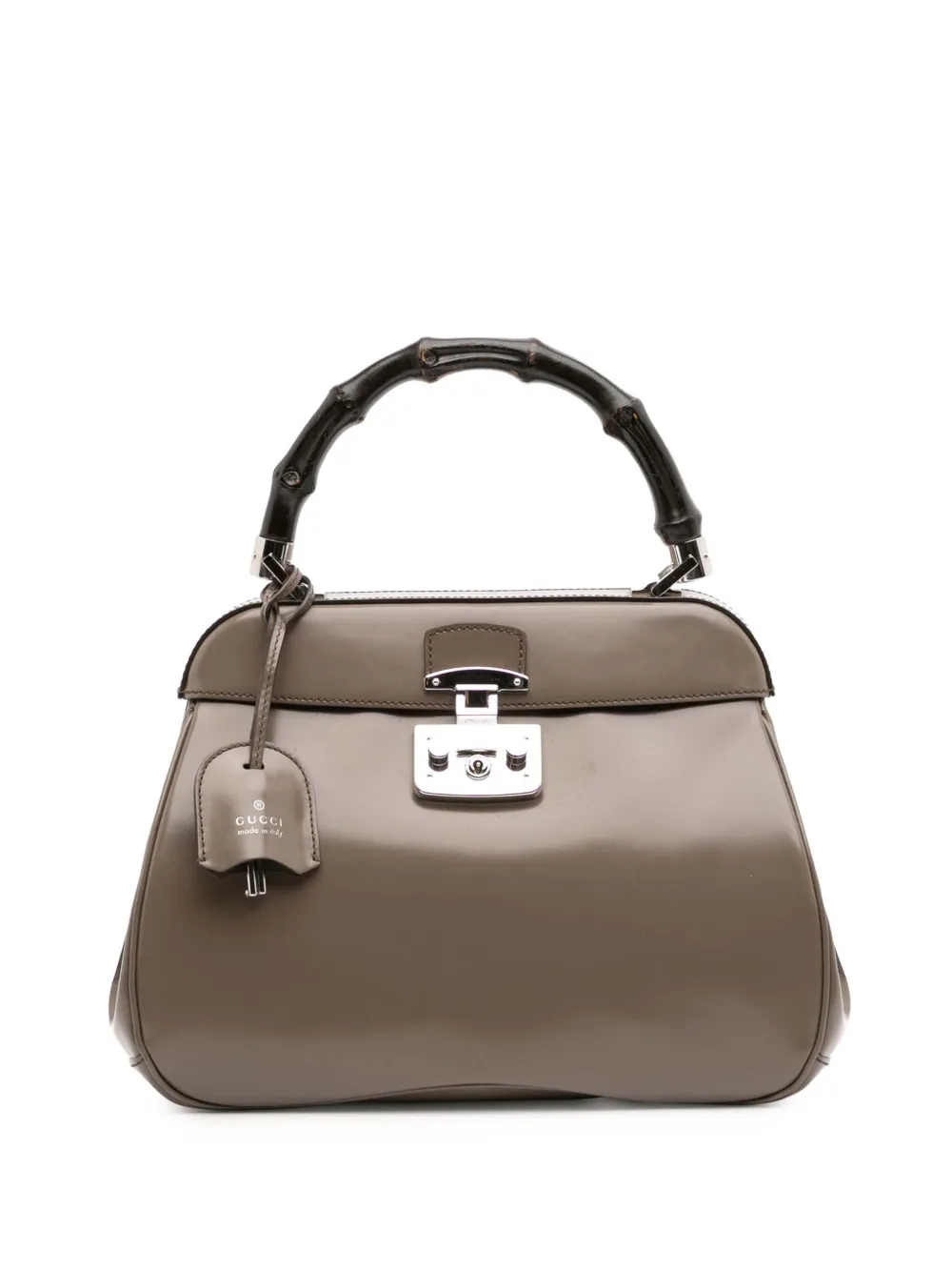 Gucci Pre-Owned 2016-2025 Medium Smooth Calfskin Bamboo Lady Lock Gucci Pre-Owned 2016-2025 Medium Smooth Calfskin Bamboo Lady Lock