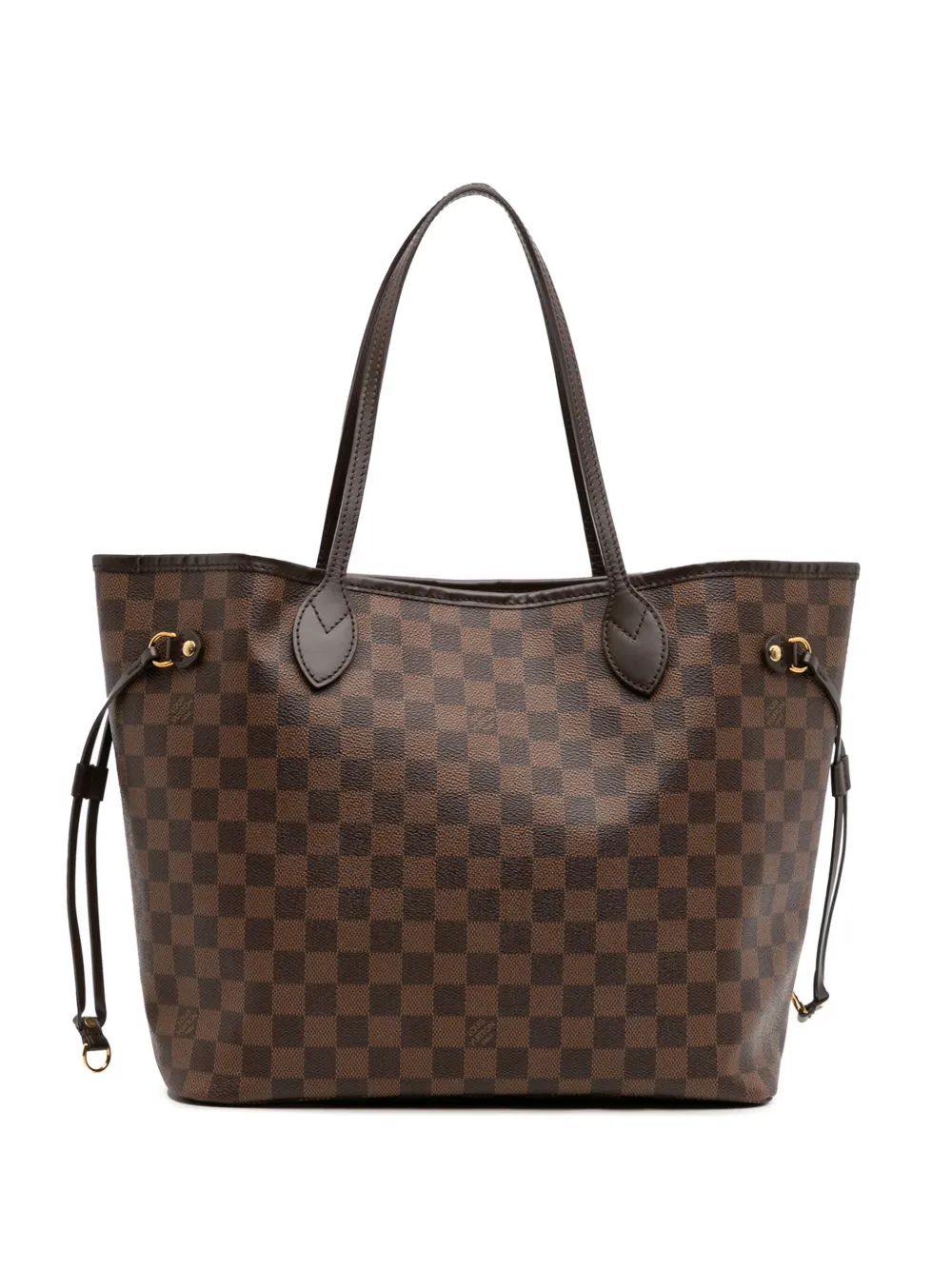 Louis Vuitton Pre-Owned 2017 Damier Ebene Neverfull MM tote bag - ブラウン Louis Vuitton Pre-Owned 2017 Damier Ebene Neverfull MM tote bag - ブラウン