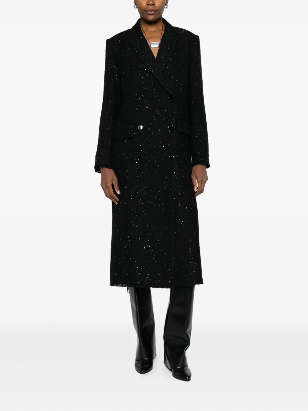jucca approved double-breasted coat | Double Breasted & Peacoats | Image 2