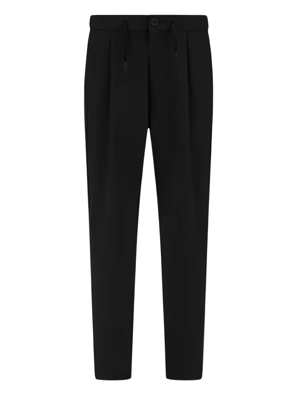 Herno pleat-detail tailored trousers | Black | Image 1