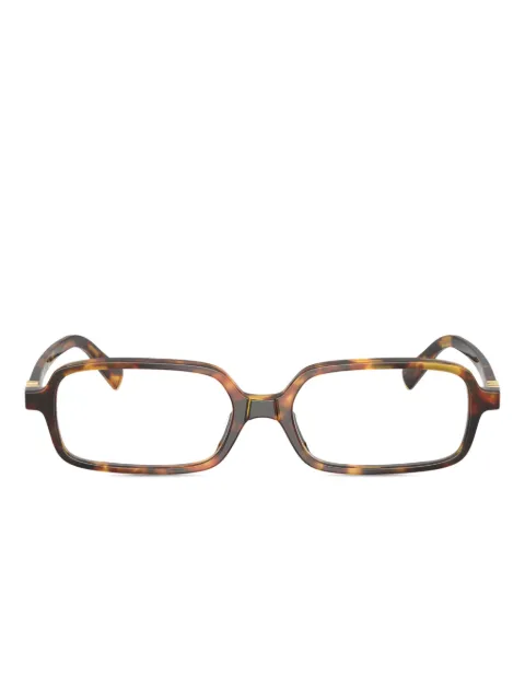 Miu Miu Eyewear Miu Regard rectangle-frame glasses