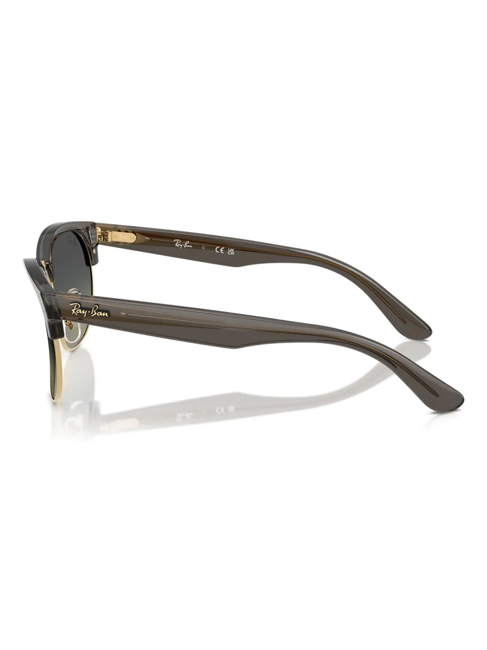 Ray Ban Clubmaster Rb3016 W0365 Sunglasses In Multi