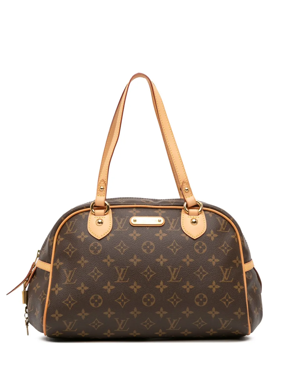 Louis Vuitton Pre-Owned 2009 Monogram Montorgueil PM handbag - ブラウン Louis Vuitton Pre-Owned 2009 Monogram Montorgueil PM handbag - ブラウン