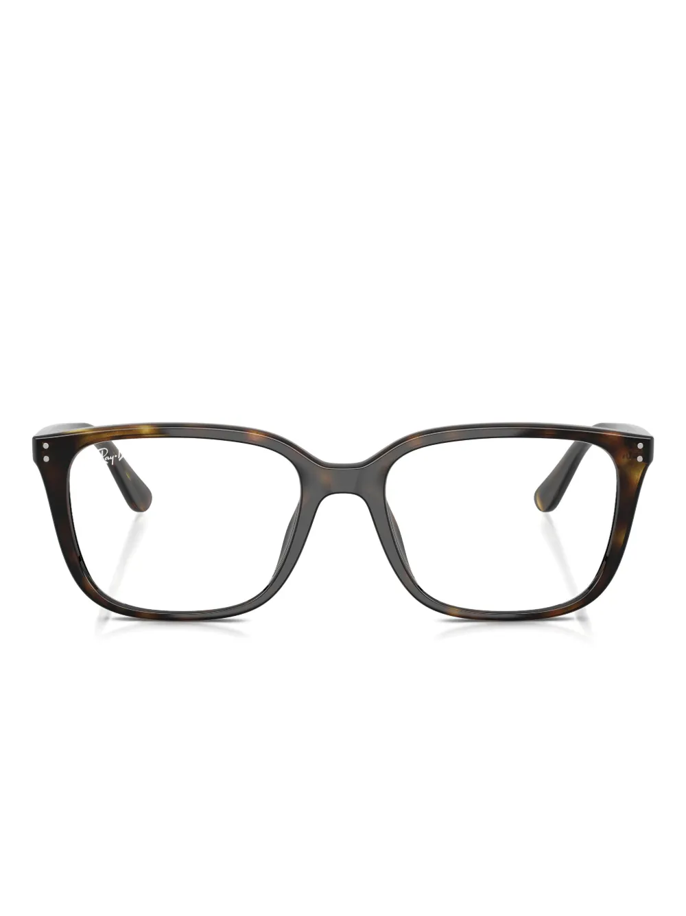 Ray Ban Square-frame Glasses In Brown