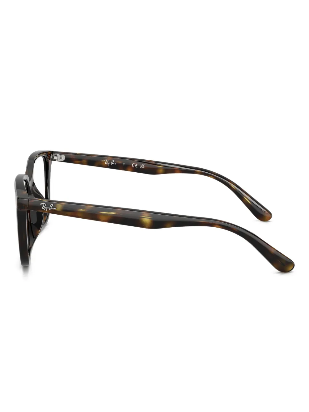 Ray-Ban Bril met vierkant montuur Zwart