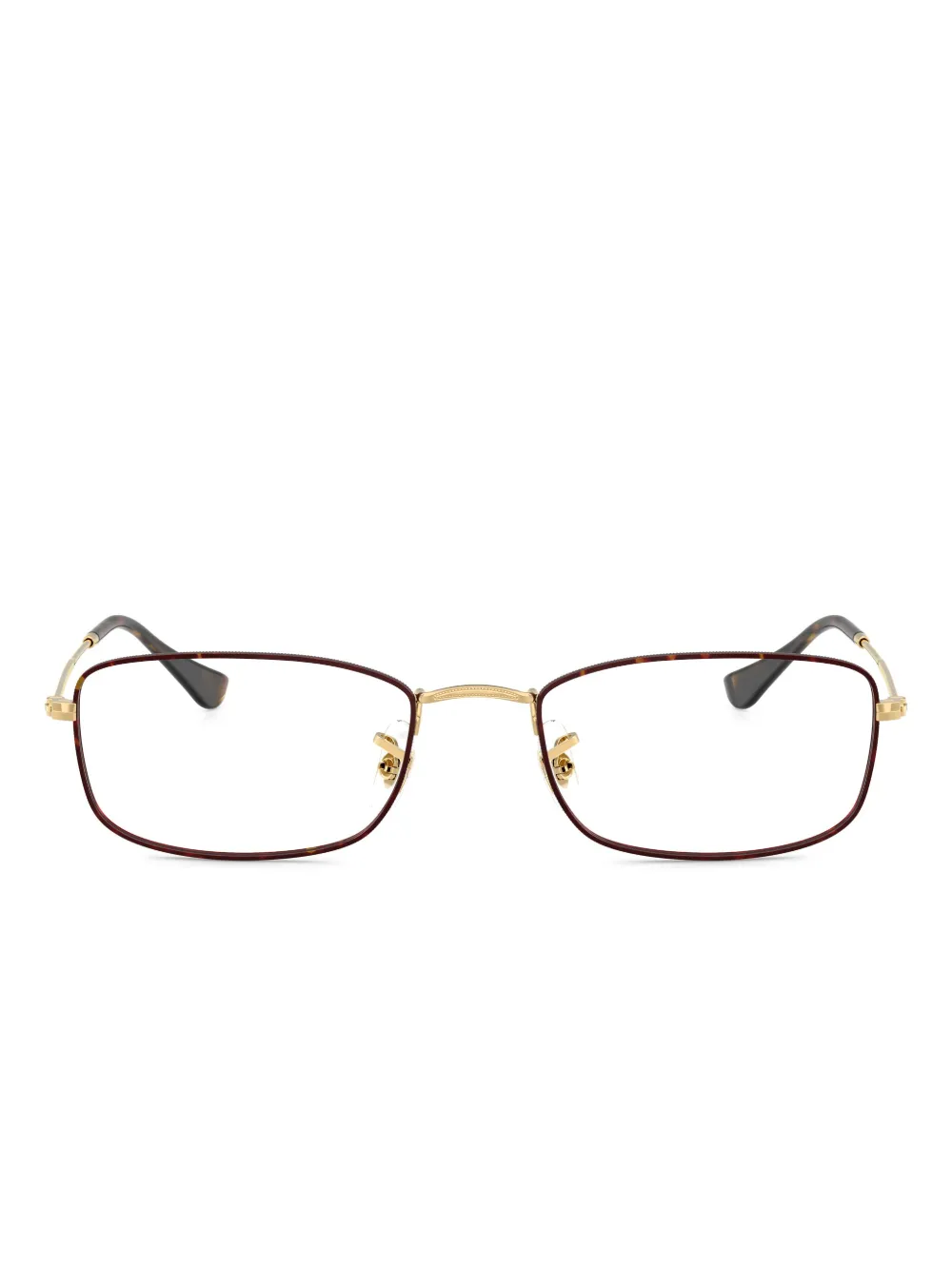 Ray-Ban lentes con armazón rectangular | negro | Image 1