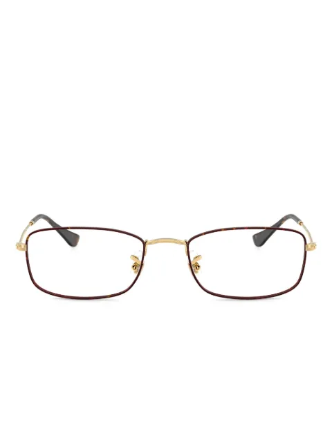 Ray-Ban rectangle-frame glasses