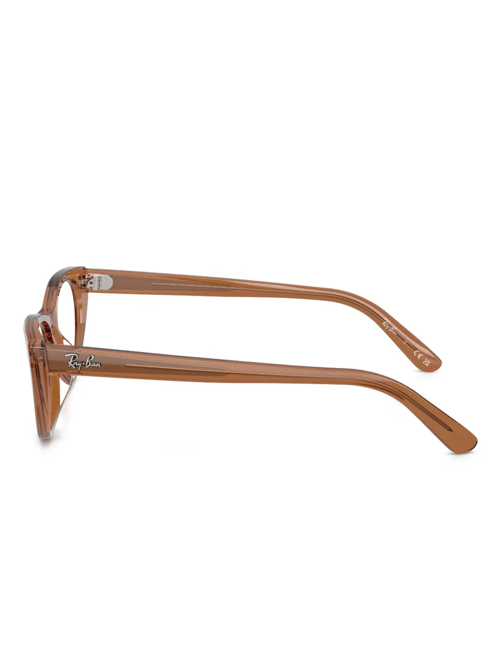 Ray-Ban Bril met cat-eye montuur Bruin
