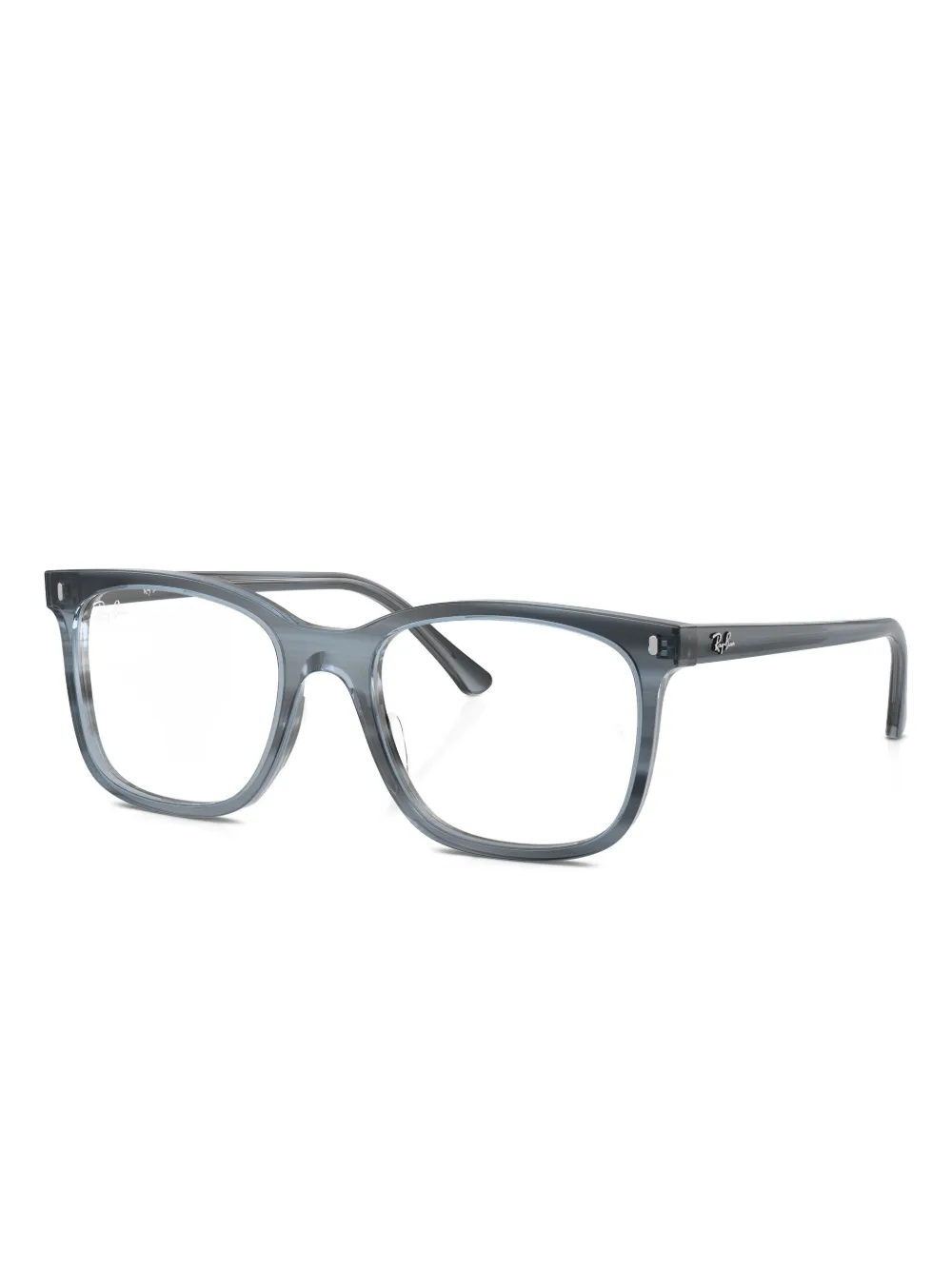 Ray-Ban square-frame glasses | Silver | Image 1