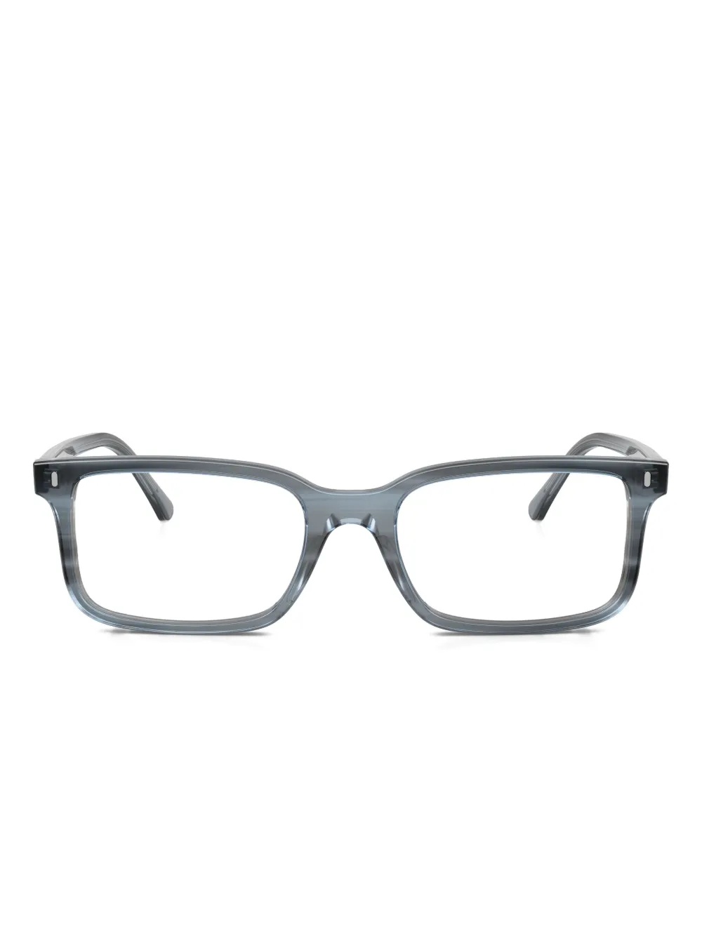 Ray-Ban lentes con armazón rectangular | gris | Image 1