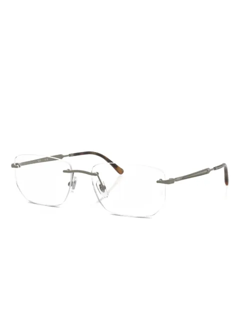 Ray-Ban rectangle-frame glasses