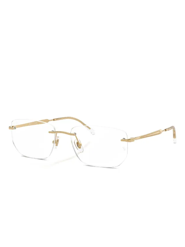 Ray-Ban リムレス Ray-Ban リムレスメガネフレーム | ニュートラル | FARFETCH JP