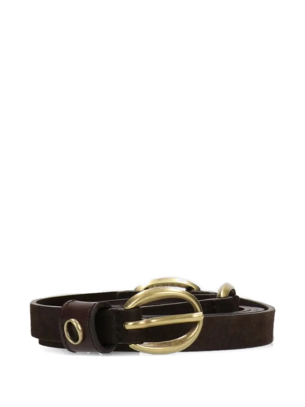 Orciani Logo-detail Belt In Brown