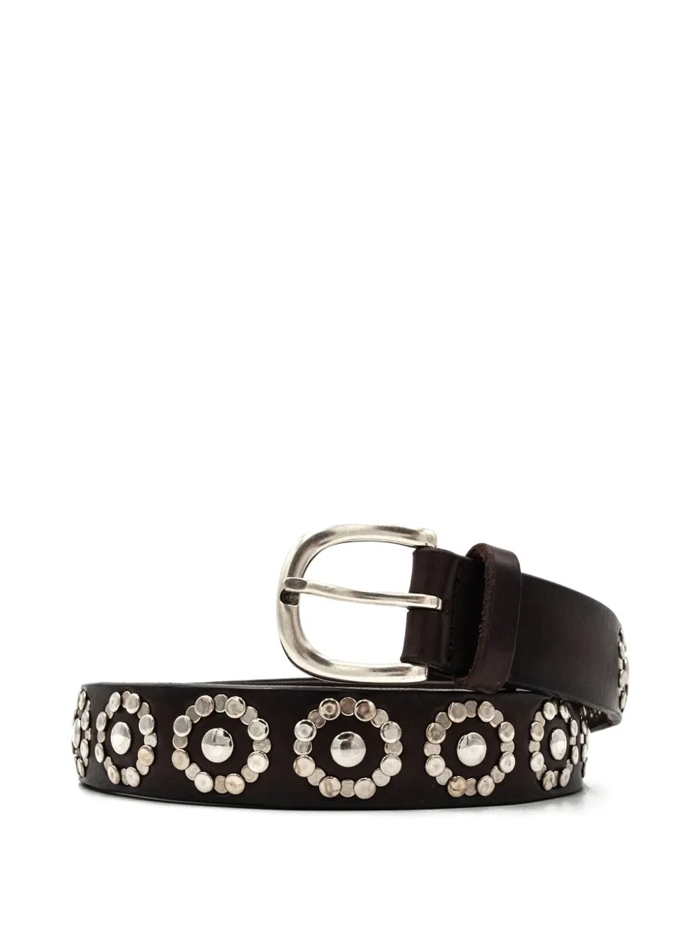 Orciani stud-embellished belt - Zwart