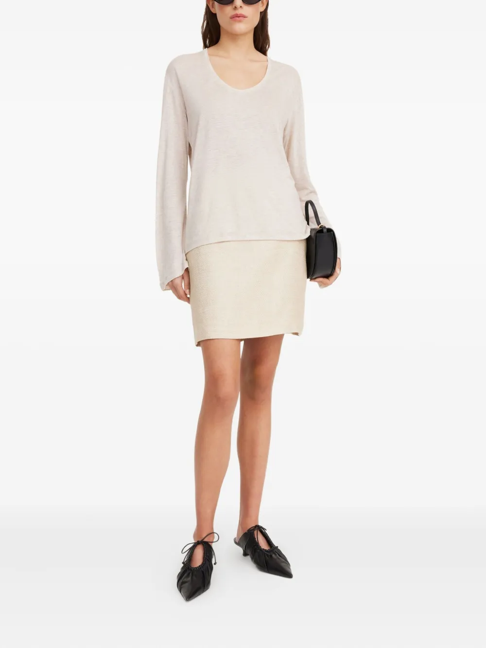 By Malene Birger chambray skirt | Straight Skirts | Image 2