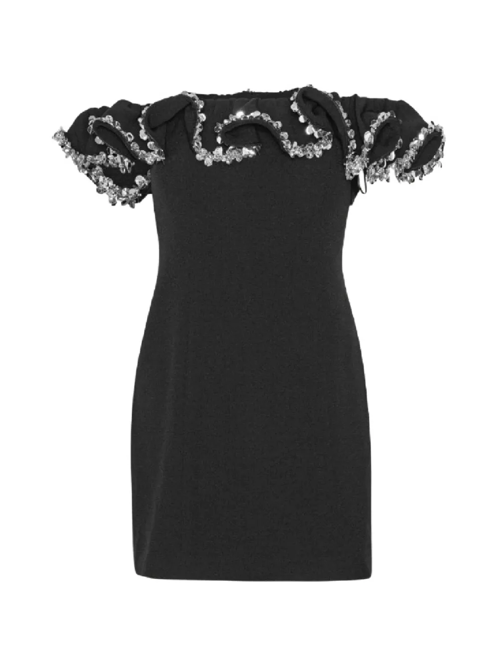 ROTATE BIRGER CHRISTENSEN ruffle-detail mini dress